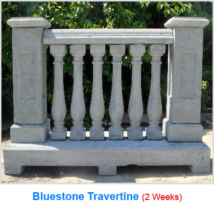 Bluestone Precast Stone Railing
